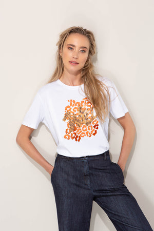 T-Shirt mit Placement
