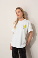 T-Shirt mit Rücken-Placement