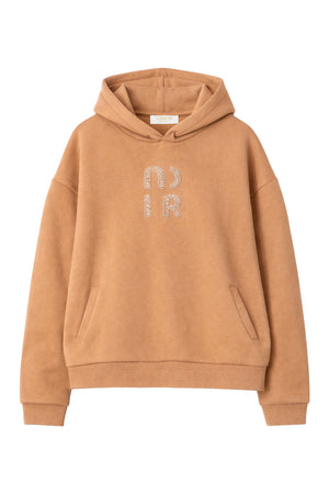 Sweatshirt Noir mit Stickerei