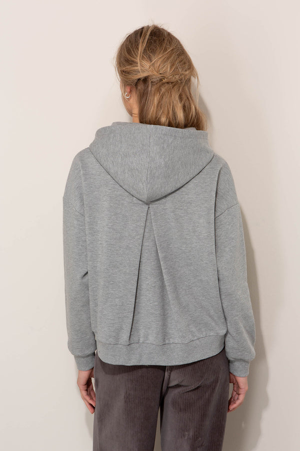 Sweatshirt Noir mit Stickerei