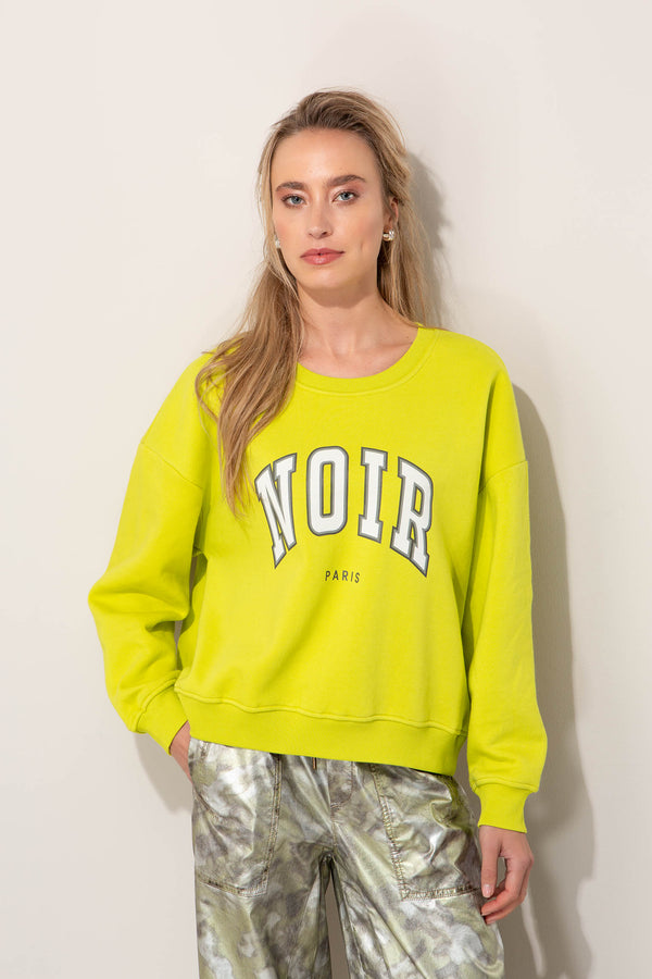 Sweatshirt mit Statement-Print