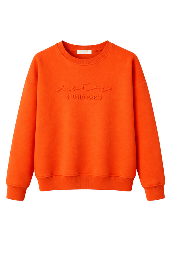 Sweatshirt mit Statement-Logo