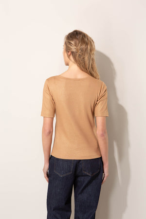 Shirt mit Schimmer-Effekt