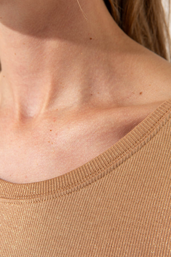 Shirt mit Schimmer-Effekt