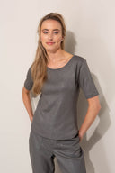 Shirt mit Schimmer-Effekt
