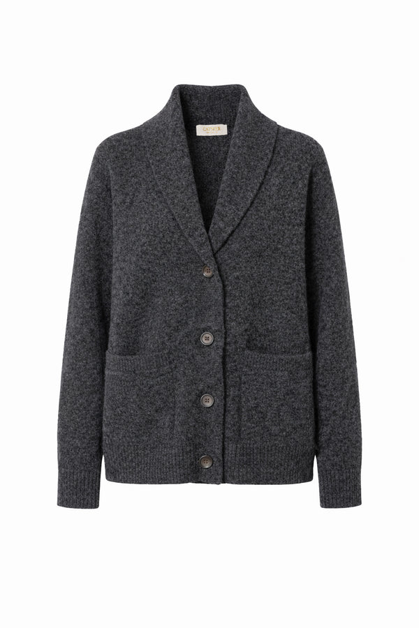 Strickjacke aus Alpaka-Woll-Mix