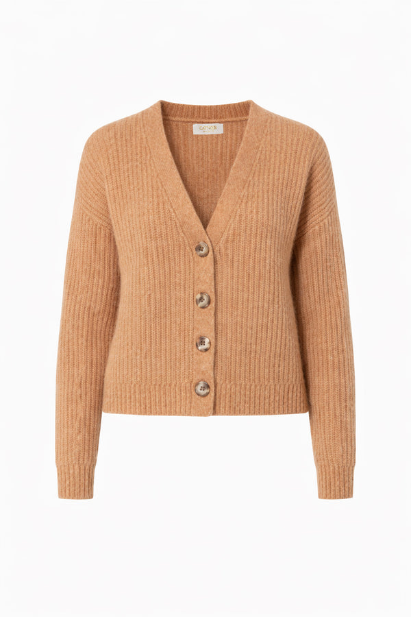 Strickjacke aus Alpaka-Woll-Mix