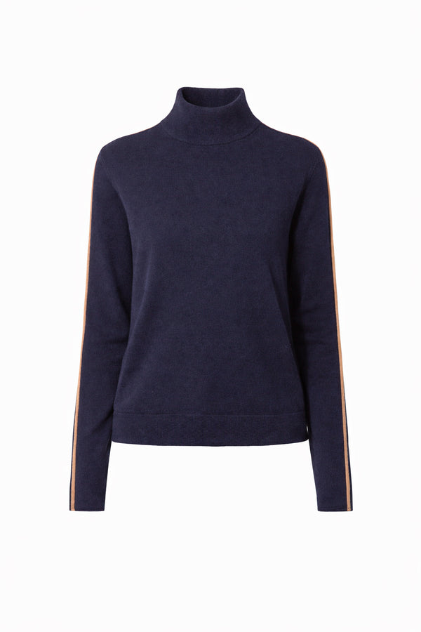 Strickshirt in Viskose-Mix