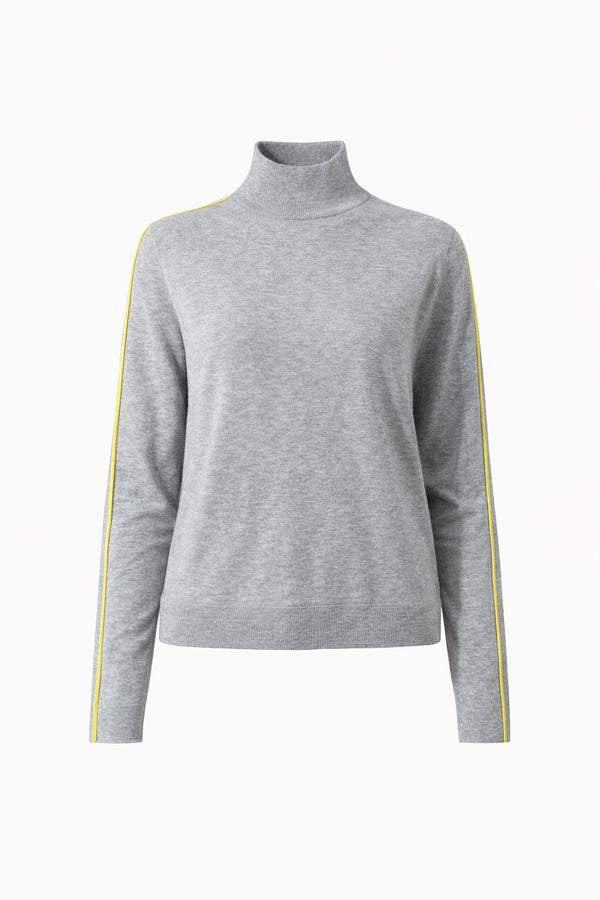Strickshirt in Viskose-Mix