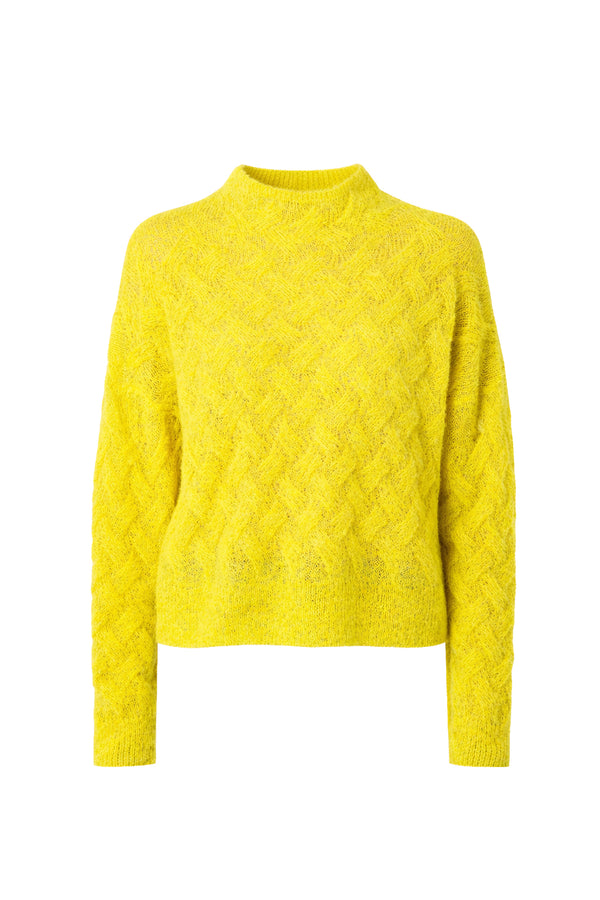 Strickpullover aus Alpaka-Wollmix