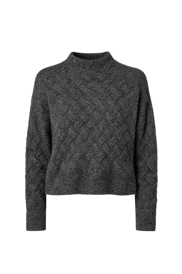 Strickpullover aus Alpaka-Wollmix