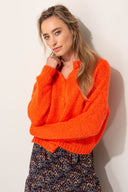 Strickjacke mit Alpaka