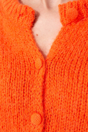 Strickjacke mit Alpaka