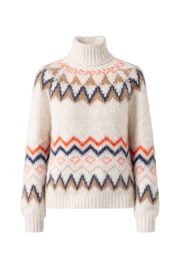 Pullover im Norwegermuster