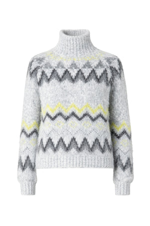 Pullover im Norwegermuster