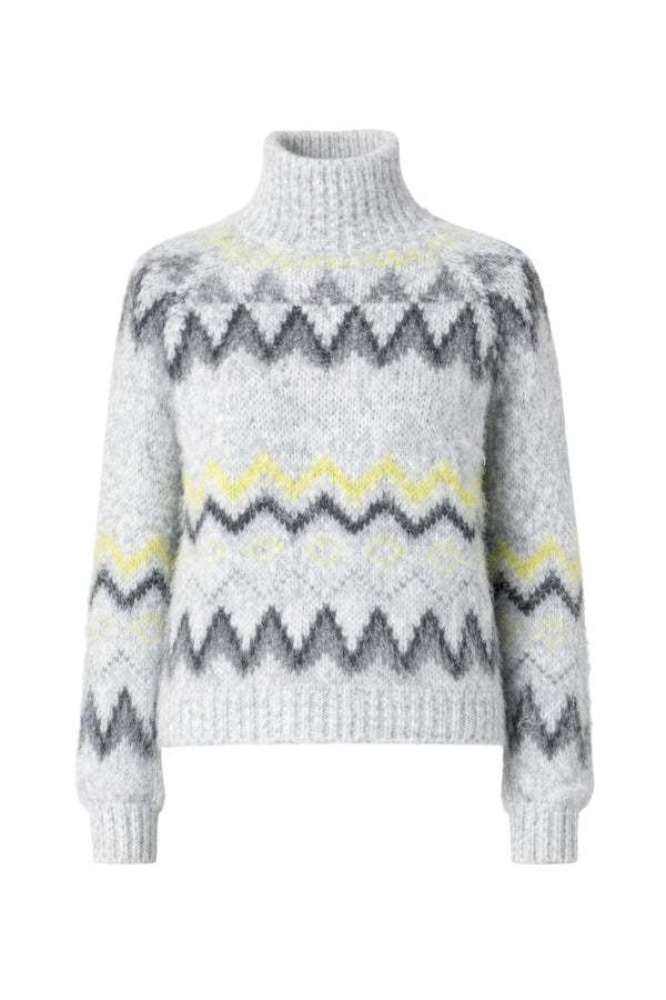 Pullover im Norwegermuster