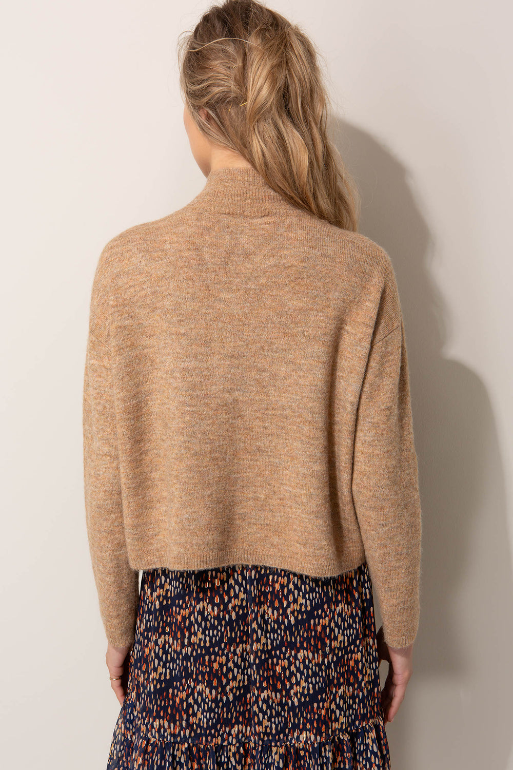 Strickpullover aus Alpaka-Woll-Mix