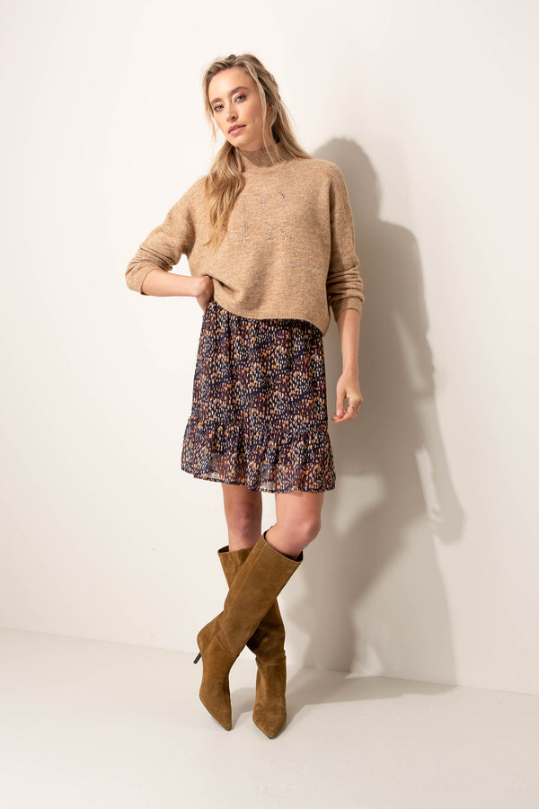 Strickpullover aus Alpaka-Woll-Mix