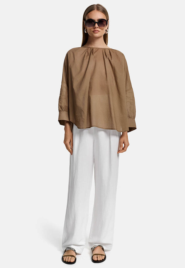 Bluse Oversize in Organic Cotton | Cocoa