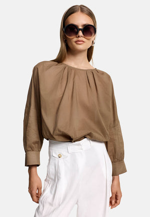 Bluse Oversize in Organic Cotton | Cocoa