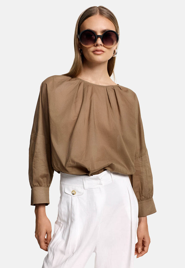 Bluse Oversize in Organic Cotton | Cocoa