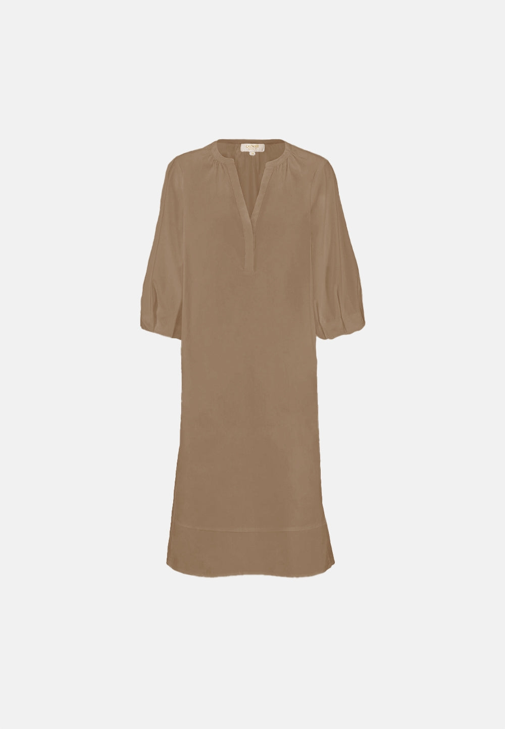 Kleid 1/2 Arm in feinem Baumwollstretch | Cocoa