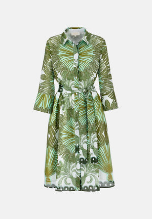 Kleid Utility Style in Organic Cotton | Palm
