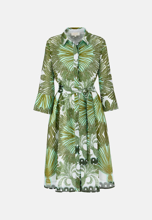 Kleid Utility Style in Organic Cotton | Palm