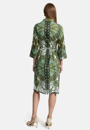 Kleid Utility Style in Organic Cotton | Palm