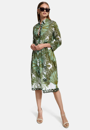 Kleid Utility Style in Organic Cotton | Palm