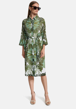 Kleid Utility Style in Organic Cotton | Palm