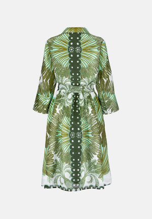 Kleid Utility Style in Organic Cotton | Palm