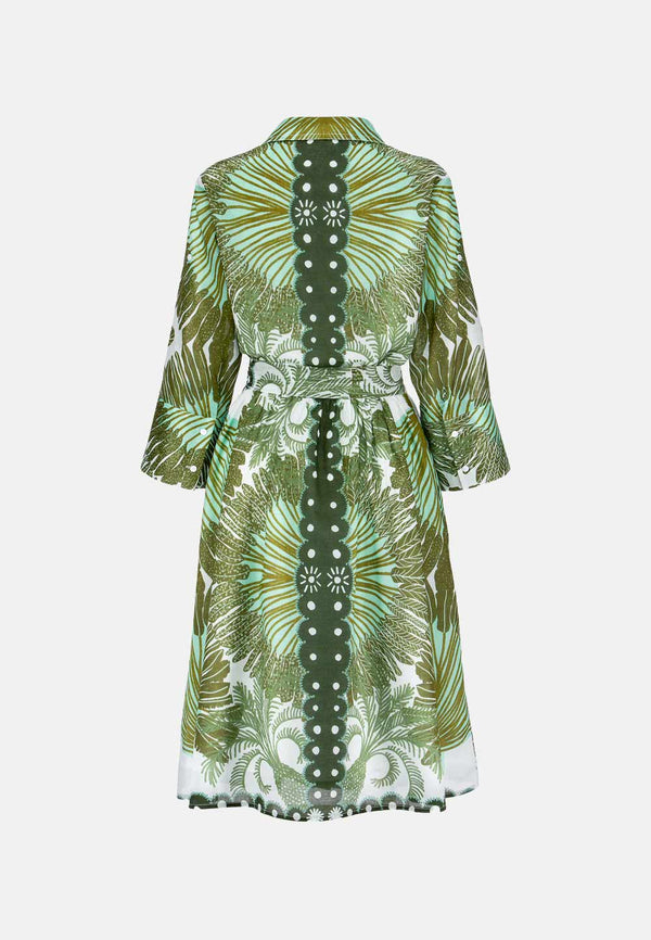 Kleid Utility Style in Organic Cotton | Palm