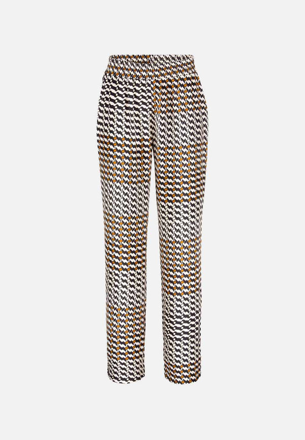 Printhose Wideleg in Viscose Twill Ökotex zertifiziert | Summer Dots