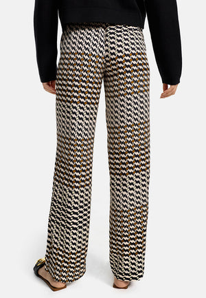Printhose Wideleg in Viscose Twill Ökotex zertifiziert | Summer Dots