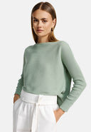 Strickpullover Langarm in 100% Organic Baumwolle
