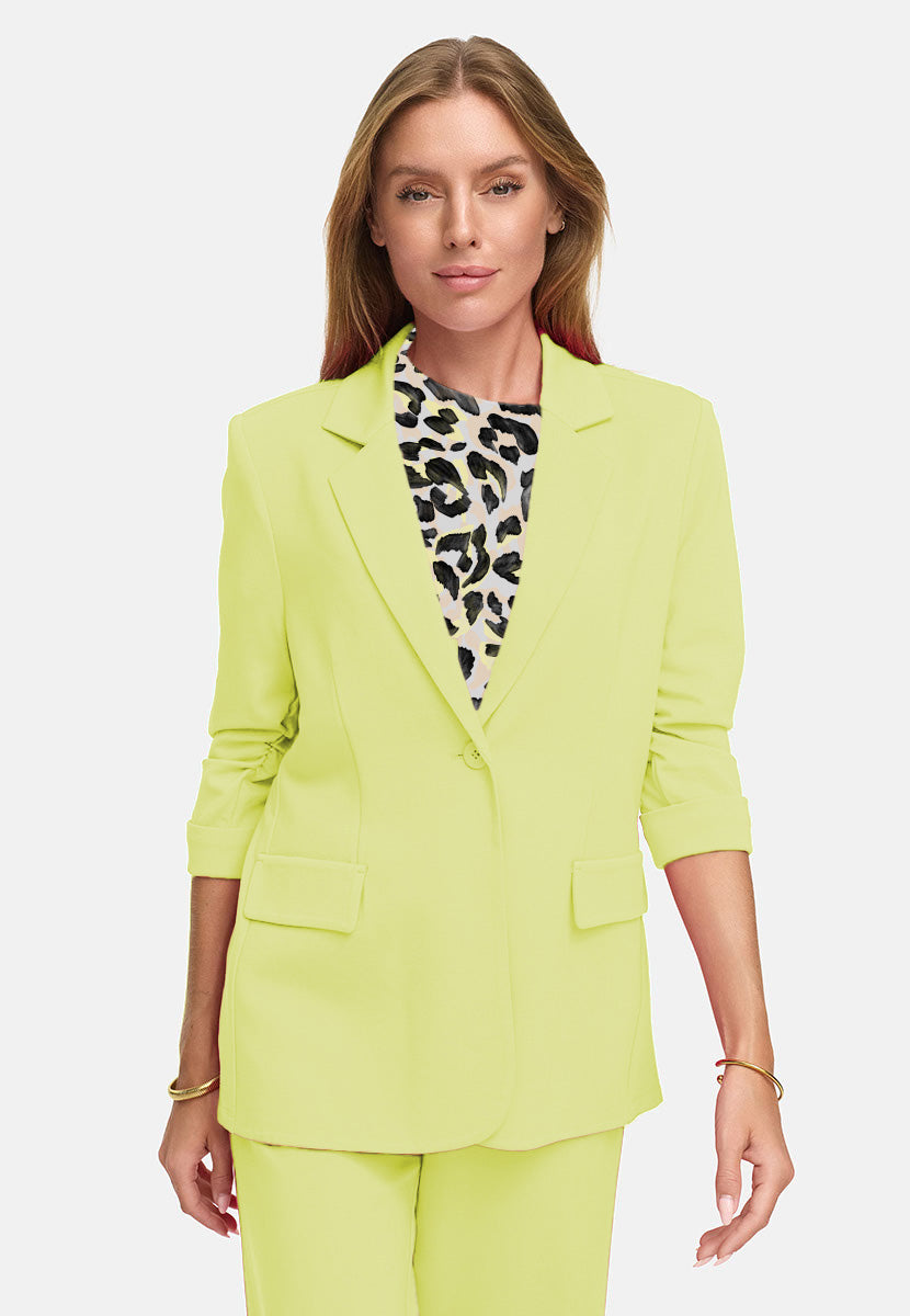 Blazer Smoked 3/4 Arm in Heavy Jersey Topseller | light yellow