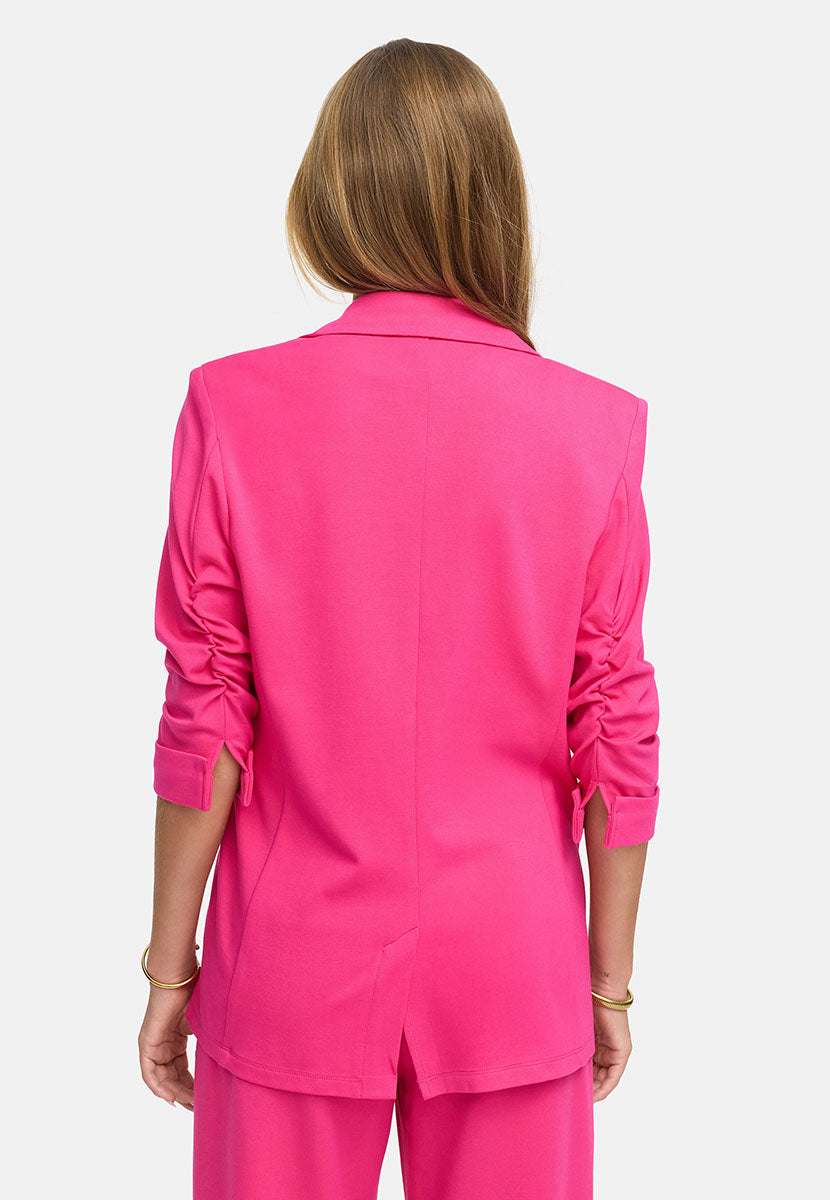 Blazer Smoked 3/4 Arm in Heavy Jersey Topseller | Pink