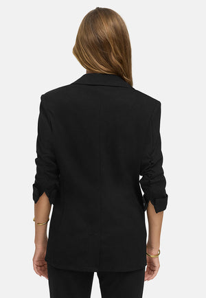 Blazer Smoked 3/4 Arm in Heavy Jersey Topseller | Black