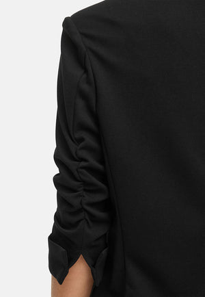 Blazer Smoked 3/4 Arm in Heavy Jersey Topseller | Black