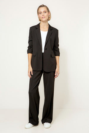 Blazer Smoked 3/4 Arm in Heavy Jersey Topseller | Black