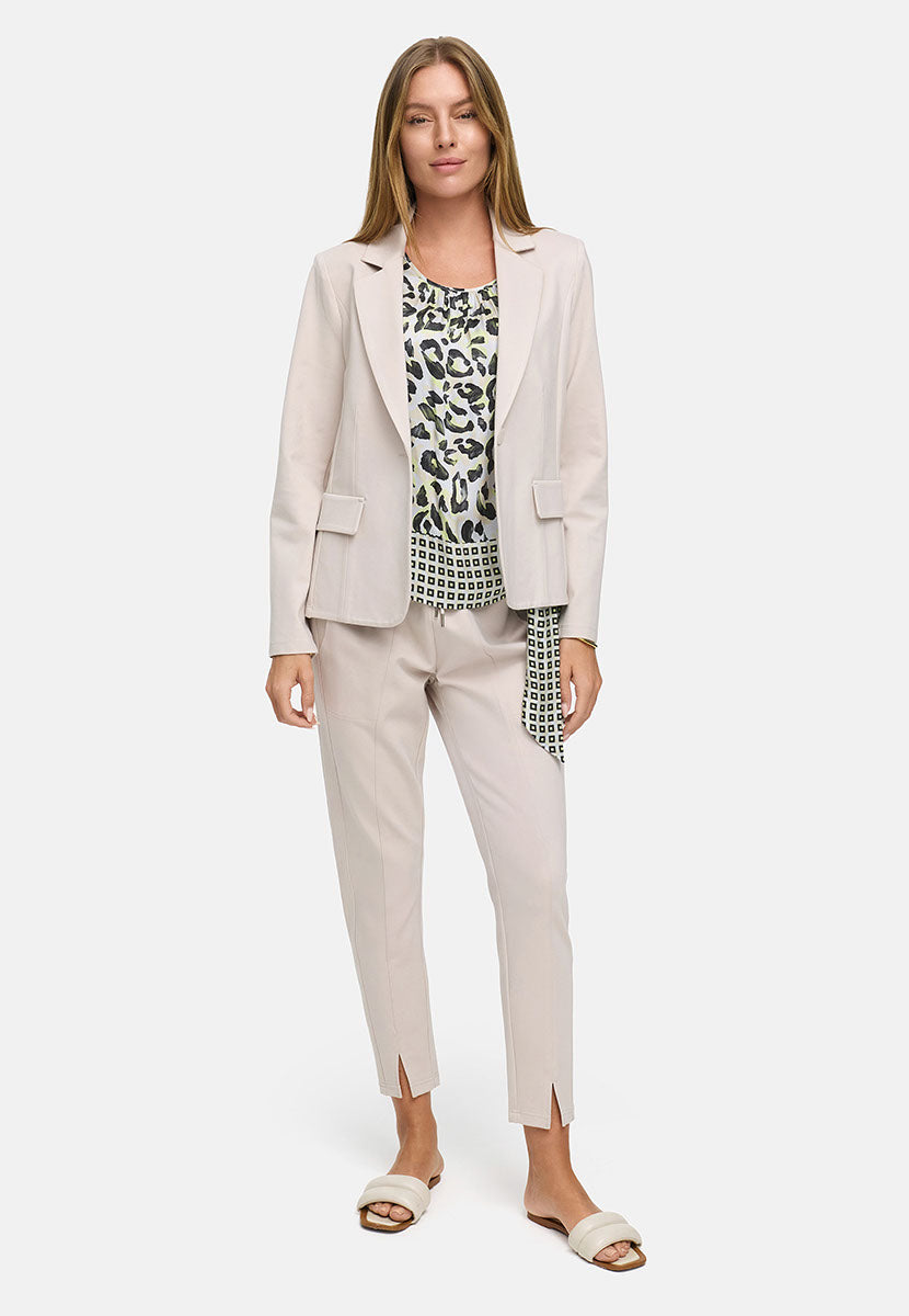 Blazer 1-Knopf in Heavy Jersey Topseller