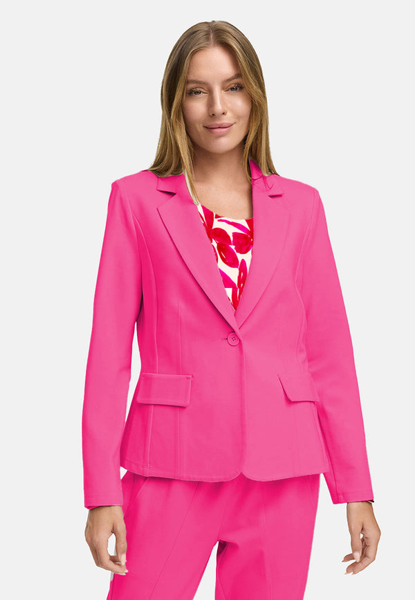 Blazer 1-Knopf in Heavy Jersey Topseller