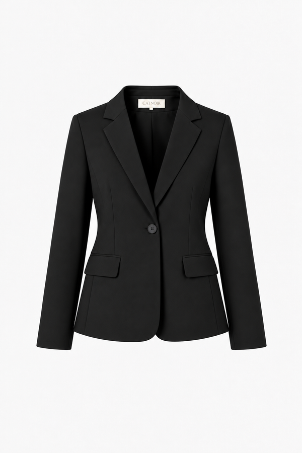 Blazer 1-Knopf in Heavy Jersey Topseller
