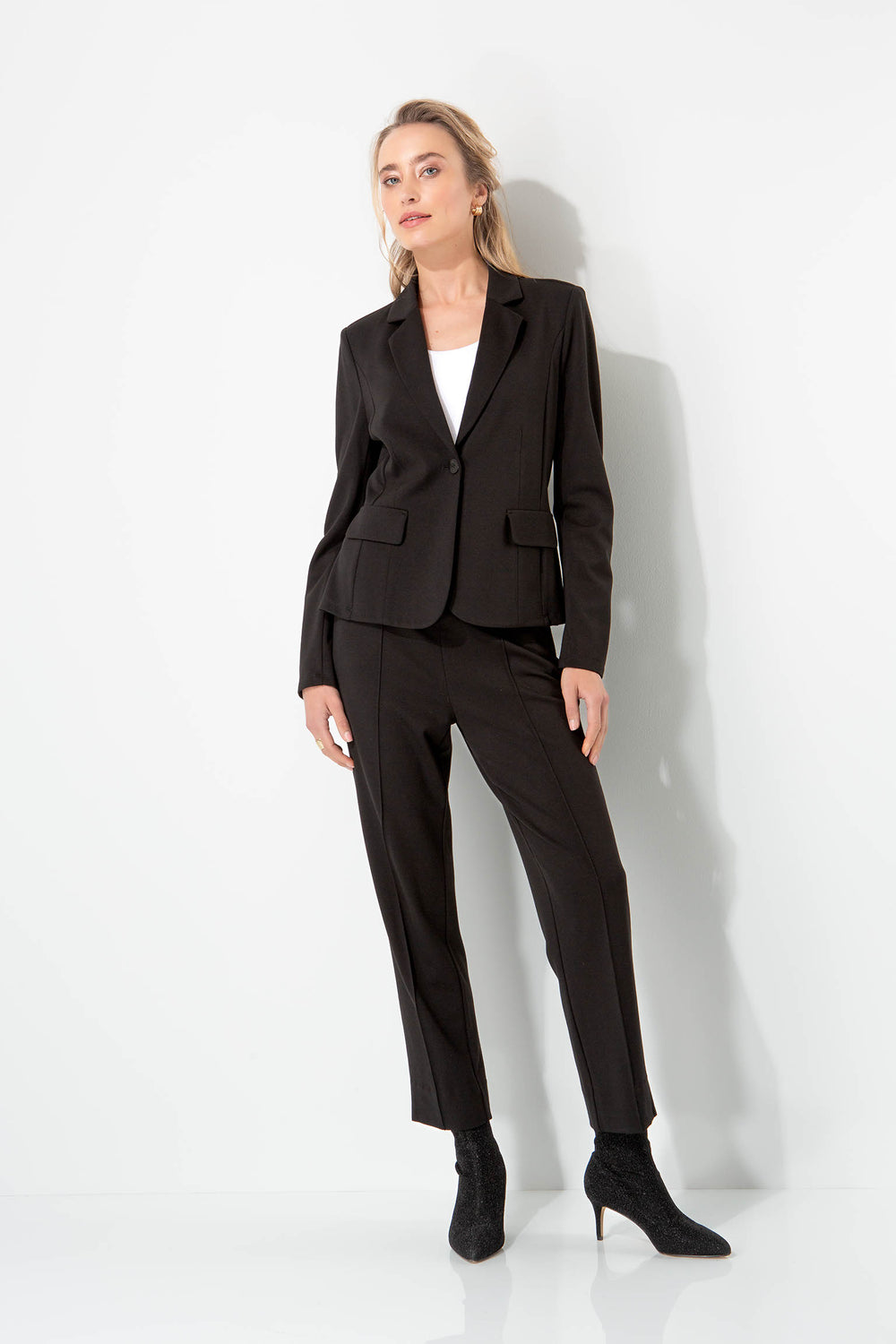 Blazer 1-Knopf in Heavy Jersey Topseller