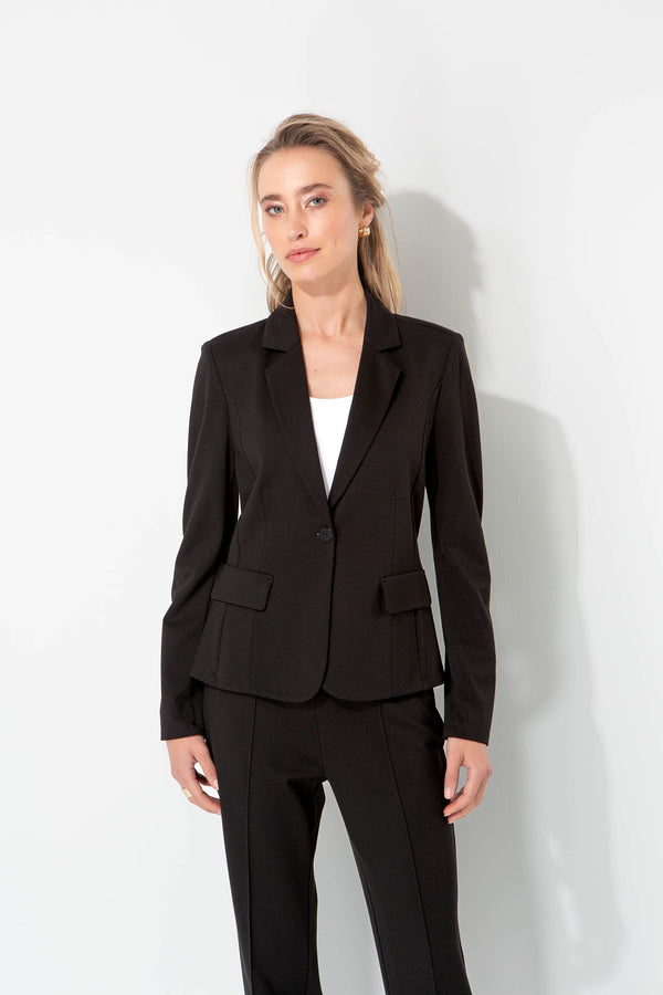 Blazer 1-Knopf in Heavy Jersey Topseller