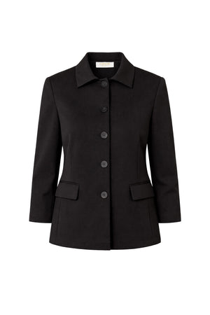 Jacke in Heavy Jersey | Black