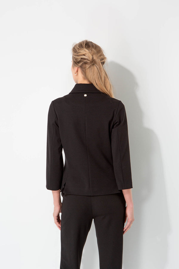 Jacke in Heavy Jersey | Black