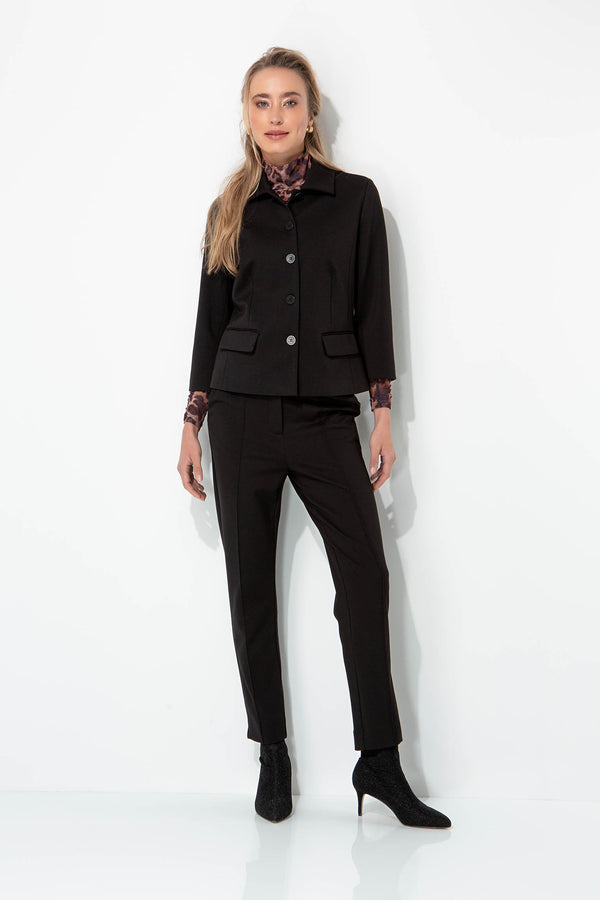 Jacke in Heavy Jersey | Black