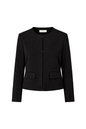 Jacke in Heavy Jersey | Black